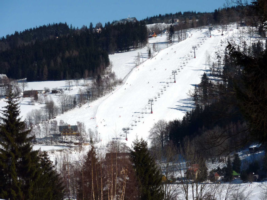 Okolí penzionu U Váňů Benecko v Krkonoších Ubytovíní v soukromí