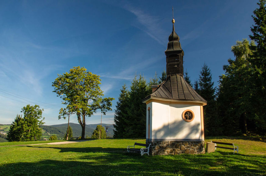 Okolí penzionu U Váňů Benecko v Krkonoších Ubytovíní v soukromí